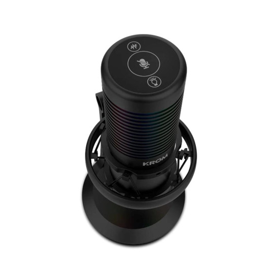 MICROFONO GAMING KROM KAZE STREAMING RGB Micrófonos MICROFONO GAMING KROM KAZE STREAMING RGB Micrófonos