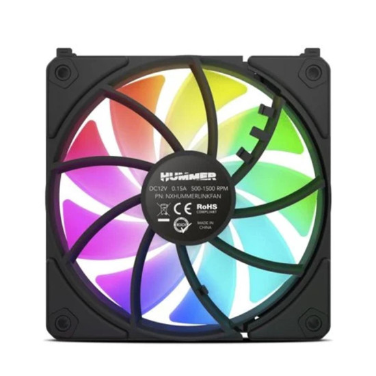 VENTILADOR CAJA NOX HUMMER EASYLINK ARGB Ventiladores caja VENTILADOR CAJA NOX HUMMER EASYLINK ARGB Ventiladores caja