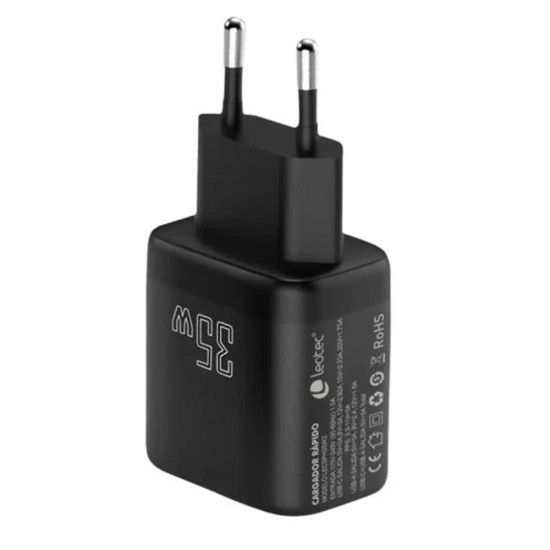 CARGADOR PARED LEOTEC LECSPH35W2K 35W USB Baterías y cargadores portátiles CARGADOR PARED LEOTEC LECSPH35W2K 35W USB Baterías y cargadores portátiles
