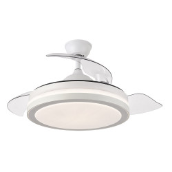 VENTILADOR DE TECHO CON LUZ REGULABLE