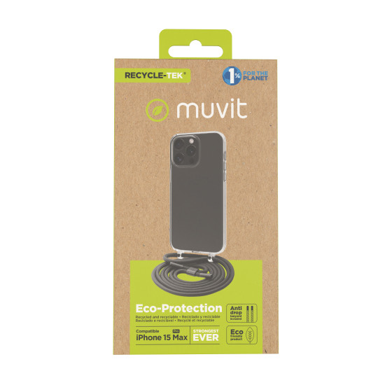FUNDA MUVIT RECYCLETEK APPLE IPHONE 15 Fundas y carcasas para moviles