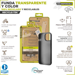FUNDA MUVIT RECYCLETEK APPLE IPHONE 15