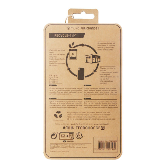 FUNDA MUVIT RECYCLETEK APPLE IPHONE 13 Fundas y carcasas para moviles FUNDA MUVIT RECYCLETEK APPLE IPHONE 13 Fundas y carcasas para moviles
