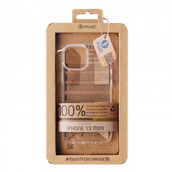 FUNDA MUVIT RECYCLETEK APPLE IPHONE 13 Fundas y carcasas para moviles FUNDA MUVIT RECYCLETEK APPLE IPHONE 13 Fundas y carcasas para moviles