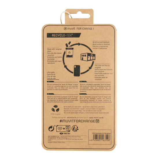 FUNDA MUVIT RECYCLETEK APPLE IPHONE 12 Fundas y carcasas para moviles FUNDA MUVIT RECYCLETEK APPLE IPHONE 12 Fundas y carcasas para moviles