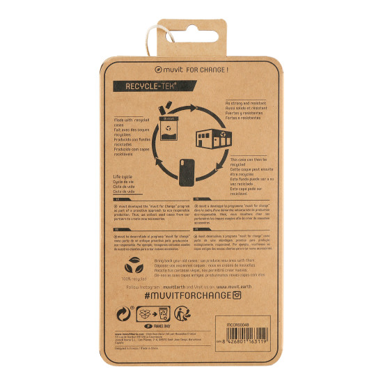 FUNDA MUVIT RECYCLETEK APPLE IPHONE 12 Fundas y carcasas para moviles FUNDA MUVIT RECYCLETEK APPLE IPHONE 12 Fundas y carcasas para moviles