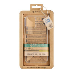 FUNDA MUVIT RECYCLETEK ANTIBACTERIANA APPLE IPHONE