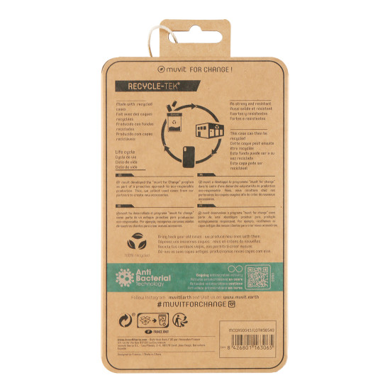 FUNDA MUVIT RECYCLETEK ANTIBACTERIANA APPLE IPHONE Fundas y carcasas para moviles FUNDA MUVIT RECYCLETEK ANTIBACTERIANA APPLE IPHONE Fundas y carcasas para moviles
