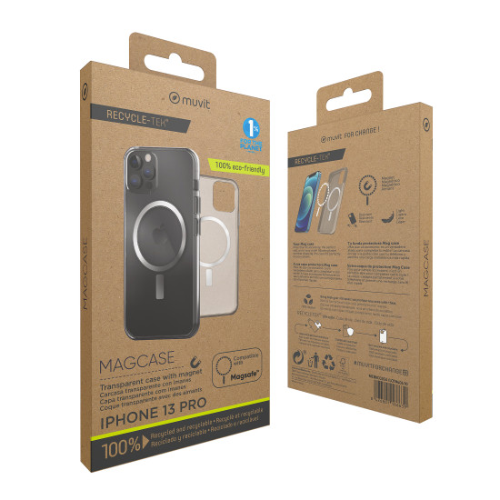 FUNDA MUVIT RECYCLETEK MAGSAFE APPLE IPHONE Fundas y carcasas para moviles