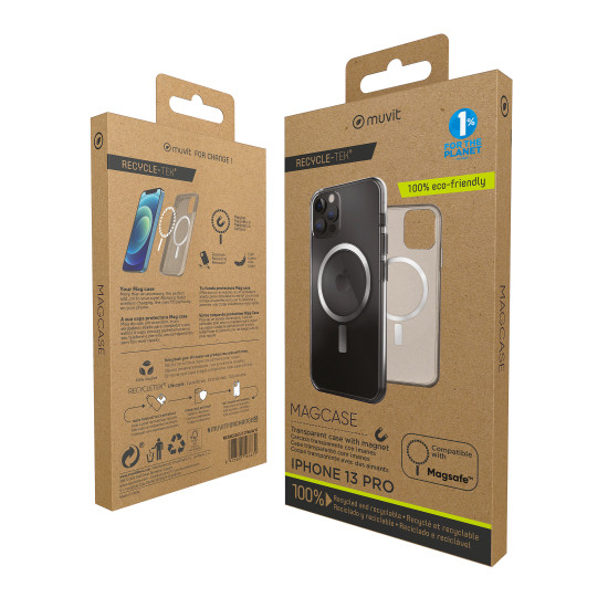 FUNDA MUVIT RECYCLETEK MAGSAFE APPLE IPHONE Fundas y carcasas para moviles