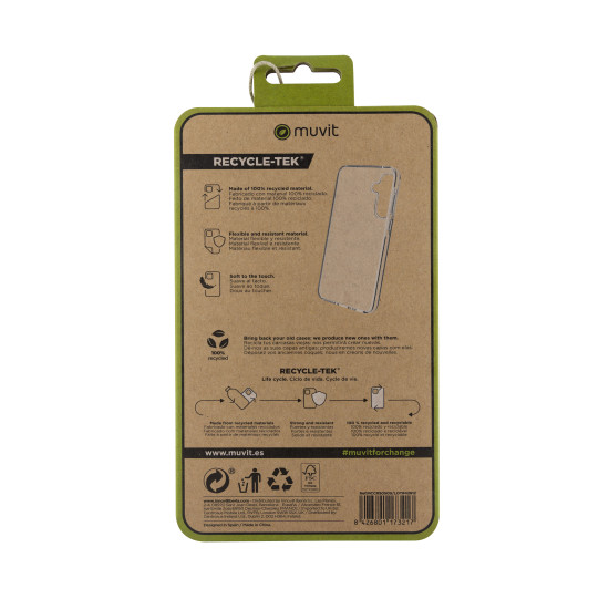 FUNDA MUVIT RECYCLETEK SAMSUNG GALAXY A35 Fundas y carcasas para moviles
