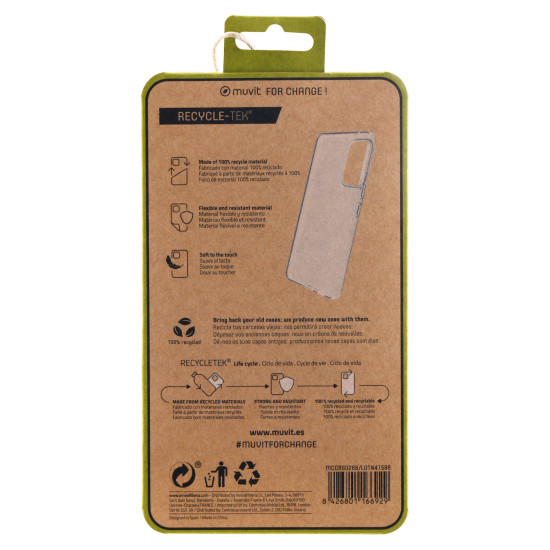 FUNDA MUVIT RECYCLETEK SAMSUNG GALAXY A53 Fundas y carcasas para moviles