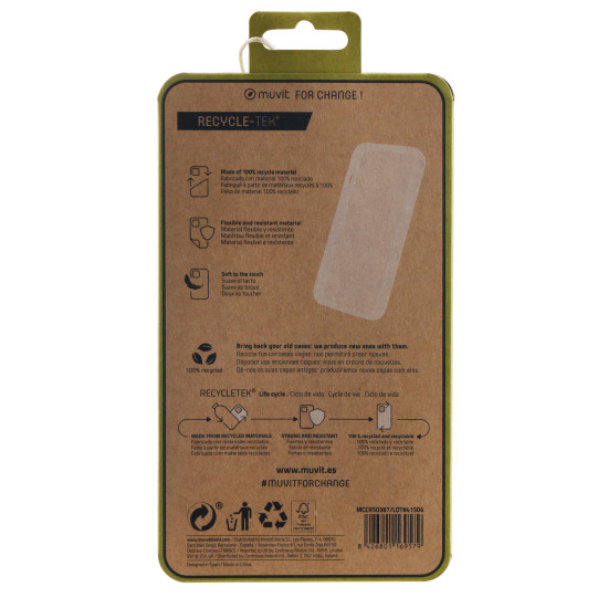 FUNDA MUVIT RECYCLETEK SAMSUNG GALAXY S23+ Fundas y carcasas para moviles FUNDA MUVIT RECYCLETEK SAMSUNG GALAXY S23+ Fundas y carcasas para moviles