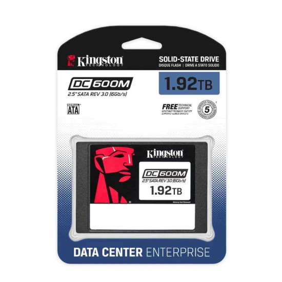 DC600M 1 92 TB 2.5 PULGADAS SERÍAL Discos duros internos DC600M 1 92 TB 2.5 PULGADAS SERÍAL Discos duros internos