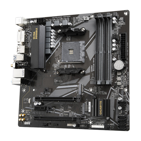 PLACA BASE GIGABYTE AM4 B550M DS3H Placas base PLACA BASE GIGABYTE AM4 B550M DS3H Placas base