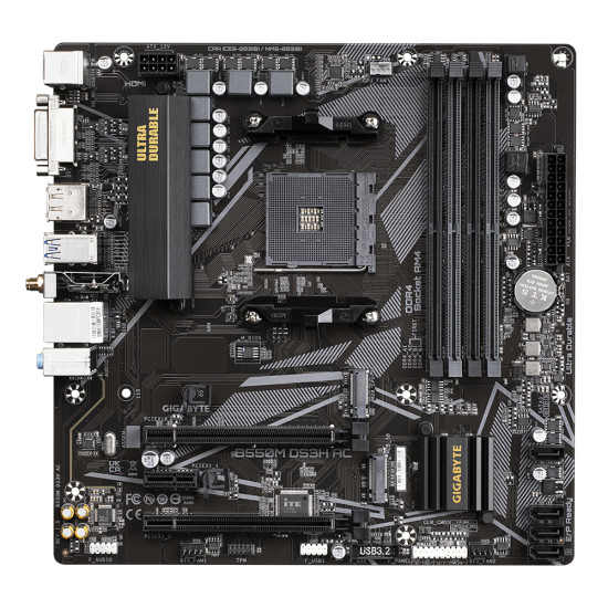 PLACA BASE GIGABYTE AM4 B550M DS3H Placas base PLACA BASE GIGABYTE AM4 B550M DS3H Placas base