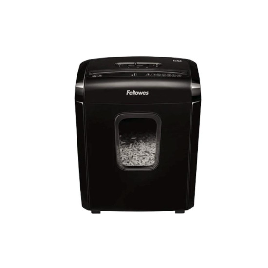 DESTRUCTORA PAPEL FELLOWES 6M NEGRA MINICORTE Destructoras DESTRUCTORA PAPEL FELLOWES 6M NEGRA MINICORTE Destructoras
