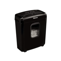DESTRUCTORA PAPEL FELLOWES 6M NEGRA MINICORTE