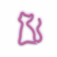 LAMPARA FOREVER NEON LED CAT PINK Lámparas LAMPARA FOREVER NEON LED CAT PINK Lámparas