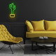 LAMPARA FOREVER NEON LED CACTUS ORANGE Lámparas LAMPARA FOREVER NEON LED CACTUS ORANGE Lámparas