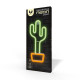 LAMPARA FOREVER NEON LED CACTUS ORANGE Lámparas LAMPARA FOREVER NEON LED CACTUS ORANGE Lámparas