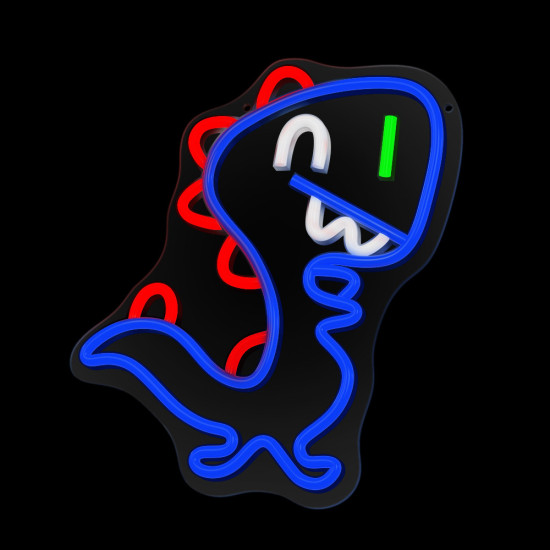 LAMPARA FOREVER NEON LED JURASSIC BABY Lámparas LAMPARA FOREVER NEON LED JURASSIC BABY Lámparas