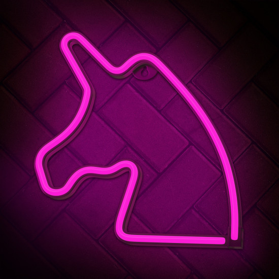 LAMPARA FOREVER NEON LED UNICORN PINK Lámparas LAMPARA FOREVER NEON LED UNICORN PINK Lámparas