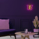 LAMPARA FOREVER NEON LED BUTTERFLY PINK Lámparas LAMPARA FOREVER NEON LED BUTTERFLY PINK Lámparas