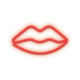 LAMPARA FOREVER NEON LED LIPS RED Lámparas LAMPARA FOREVER NEON LED LIPS RED Lámparas