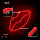 LAMPARA FOREVER NEON LED LIPS RED Lámparas LAMPARA FOREVER NEON LED LIPS RED Lámparas
