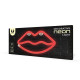 LAMPARA FOREVER NEON LED LIPS RED Lámparas LAMPARA FOREVER NEON LED LIPS RED Lámparas