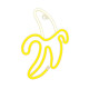 LAMPARA FOREVER NEON LED BANANA WHITE Lámparas LAMPARA FOREVER NEON LED BANANA WHITE Lámparas
