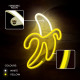 LAMPARA FOREVER NEON LED BANANA WHITE Lámparas LAMPARA FOREVER NEON LED BANANA WHITE Lámparas