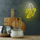 LAMPARA FOREVER NEON LED BANANA WHITE Lámparas LAMPARA FOREVER NEON LED BANANA WHITE Lámparas