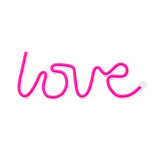 LAMPARA FOREVER NEON LED LOVE PINK Lámparas LAMPARA FOREVER NEON LED LOVE PINK Lámparas