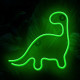 LAMPARA FOREVER NEON LED DINOSAUR GREEN Lámparas LAMPARA FOREVER NEON LED DINOSAUR GREEN Lámparas