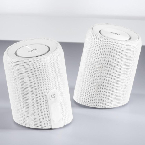 ALTAVOZ HAMA TWIN 3.0 BLANCO Altavoces ALTAVOZ HAMA TWIN 3.0 BLANCO Altavoces