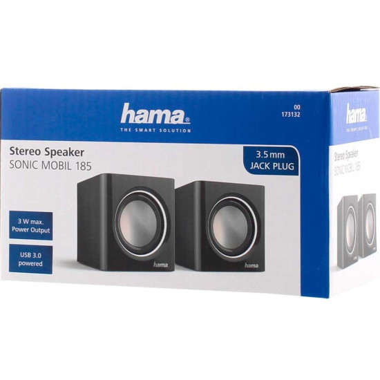 ALTAVOCES PC HAMA SONIC MOBIL 185 Altavoces ALTAVOCES PC HAMA SONIC MOBIL 185 Altavoces