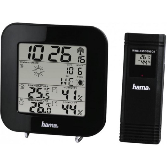 ESTACION METEOROLOGICA HAMA EWS - 200 NEGRO Estaciones meteorológicas ESTACION METEOROLOGICA HAMA EWS - 200 NEGRO Estaciones meteorológicas