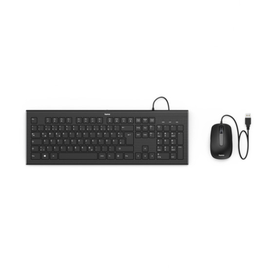 TECLADO + RATON HAMA CORTINO USB Teclado + ratón TECLADO + RATON HAMA CORTINO USB Teclado + ratón