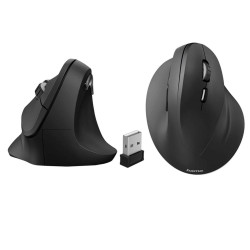 RATON ERGONOMICO EMW - 500 INALAMBRICO NEGRO