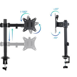 SOPORTE MESA TOOQ HASTA 27 PULGADAS VESA
