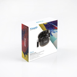 AURICULARES TOOQ TQBWH - 0054B INALAMBRICO NEGRO