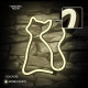 LAMPARA FOREVER NEON LED LIGHT CAT Lámparas LAMPARA FOREVER NEON LED LIGHT CAT Lámparas