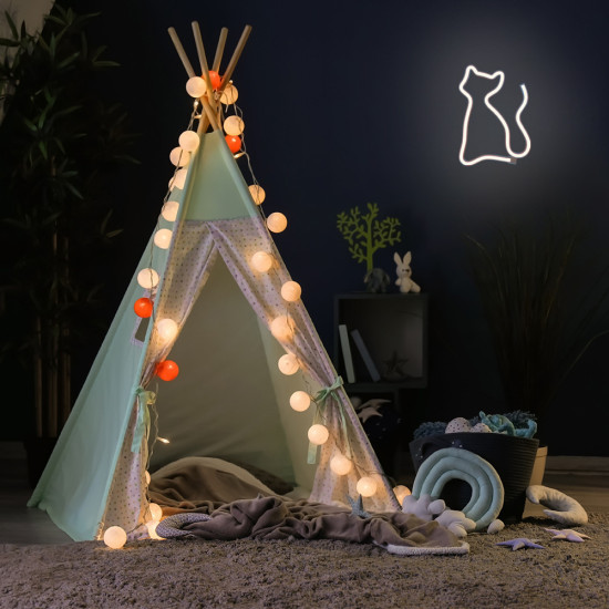 LAMPARA FOREVER NEON LED LIGHT CAT Lámparas LAMPARA FOREVER NEON LED LIGHT CAT Lámparas