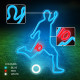 LAMPARA FOREVER NEON PLEXI LED FOOTBALLER Lámparas LAMPARA FOREVER NEON PLEXI LED FOOTBALLER Lámparas