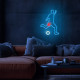 LAMPARA FOREVER NEON PLEXI LED FOOTBALLER Lámparas LAMPARA FOREVER NEON PLEXI LED FOOTBALLER Lámparas