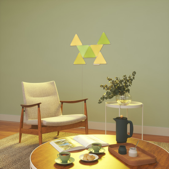 PANEL LED NANOLEAF SHAPES TRIANGLES UB Lámparas PANEL LED NANOLEAF SHAPES TRIANGLES UB Lámparas