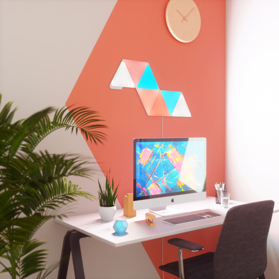 PANEL LED NANOLEAF SHAPES TRIANGLES UB Lámparas PANEL LED NANOLEAF SHAPES TRIANGLES UB Lámparas