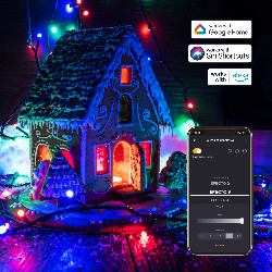 GUIRNALDA LUCES MUVIT IO WIFI RGB